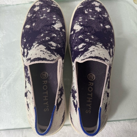 Rothy's Shoes - Rothy's Shibori Tie Dye Limited Edition Sneakers Slip-On Casual Shoes SZ 8